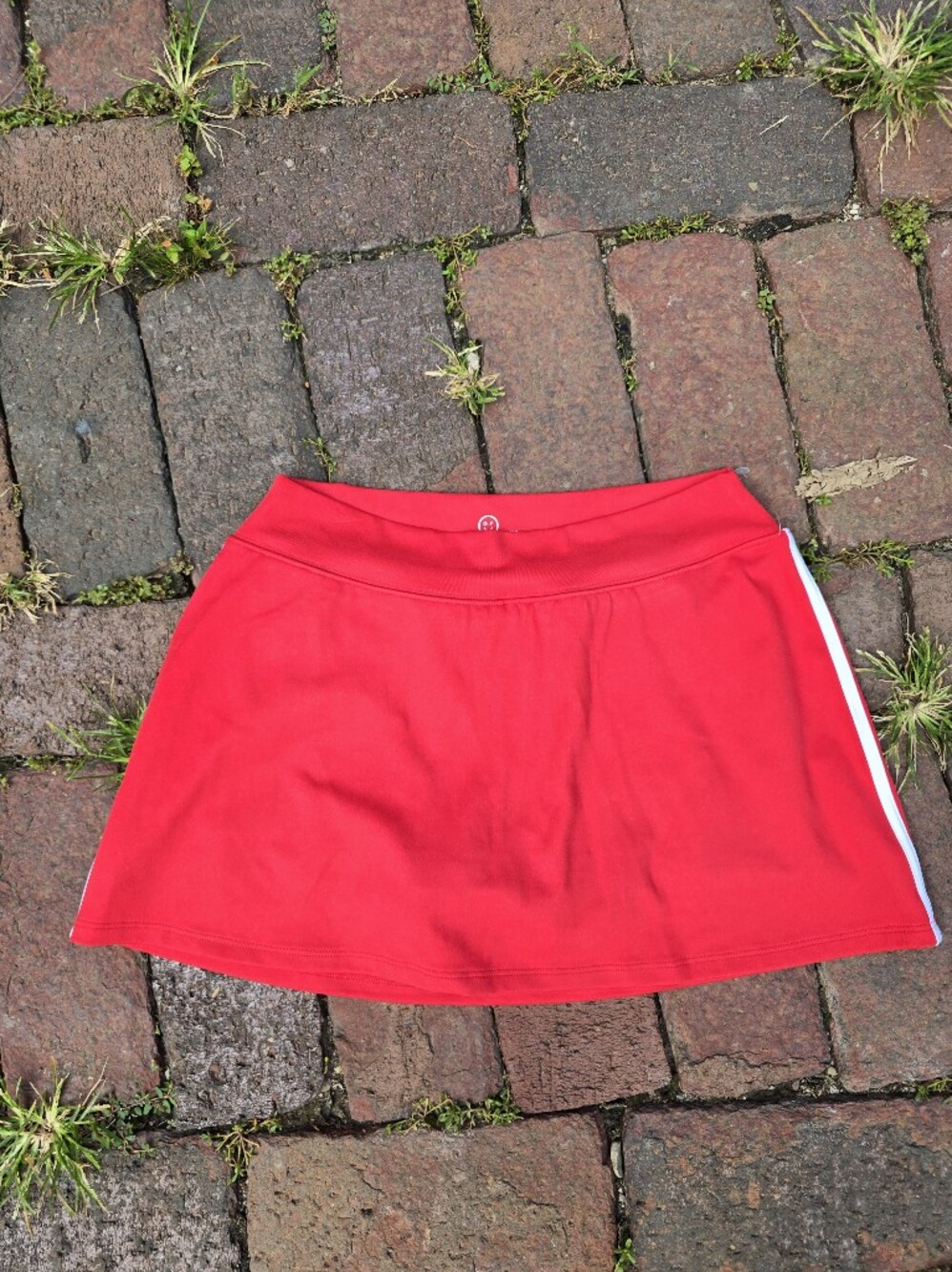 Gilly Hicks Red Athletic Skort with White Trim